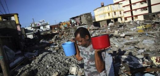 Hurikán Matthew zasáhl Haiti.