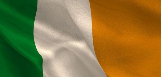 Irská vlajka (ilustrační foto). 