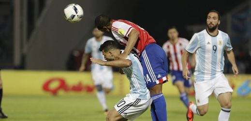 Paraguay dokázala přetlačit Argentinu. 