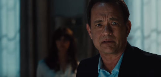 Herec Tom Hanks již potřetí v roli profesora Langdona.