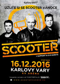 Karlovy Vary budou před Vánoci patřit kapele Scooter.