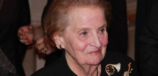 Madeleine Albrightová.