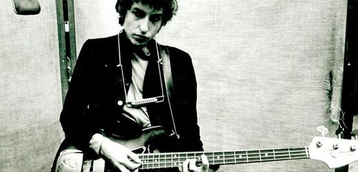 Fotografie Boba Dylana z roku 1965.