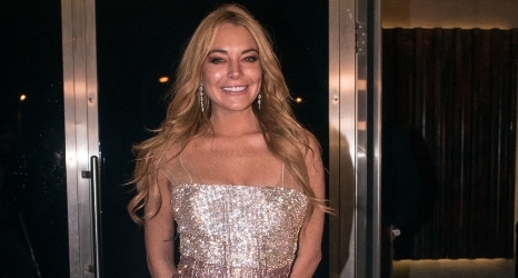 Herečka Lindsay Lohan.