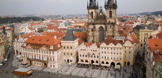 Náměstí Republiky v Praze.