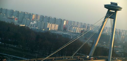 Most slovenského národního povstání v Bratislavě.