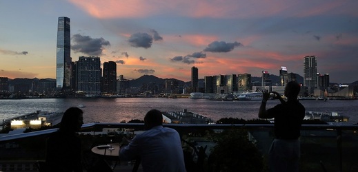 Panorama Hongkongu. 
