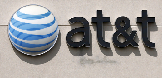 Logo společnosti AT&T.