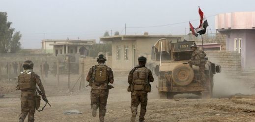 Členoví irácké protiteroristické jednotky.