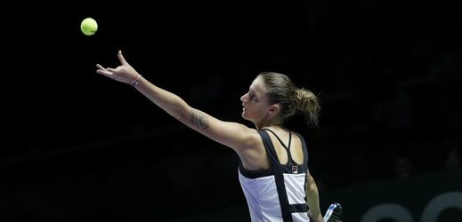 "Často si vyberu směr a tím, že mám dobrý servis, tak je z toho častokrát eso," říká česká tenistka Karolína Plíšková.