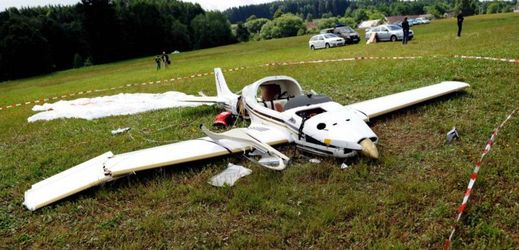 Nehoda sportovního letadla (ilustrační foto).