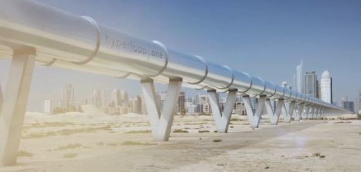 Přepravní kapsle v hyperloopu mají dosahovat rychlosti až 1200 kilometrů v hodině.