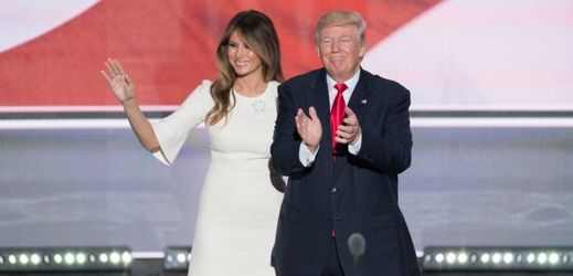 Donald Trump s manželkou Melanií.