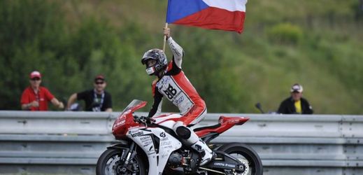 Motocyklový závodník Ondřej Ježek.