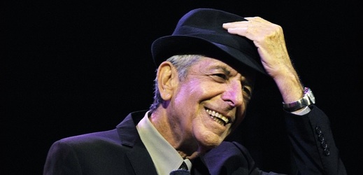 Legendární kanadský písničkář Leonard Cohen.
