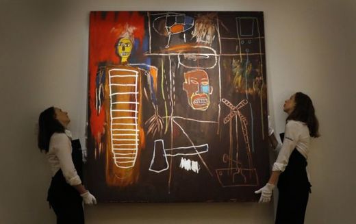 Nejvíce vynesla malba Jeana-Michela Basquiata nazvaná Air Power.