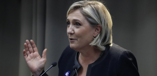 Předsedkyně francouzské pravicově populistické Národní fronty Marine Le Penová.