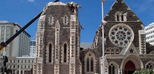 Novozélandské město Christchurch.