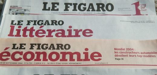 Deník Le Figaro.