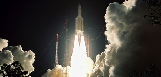 Start rakety Ariane 5.
