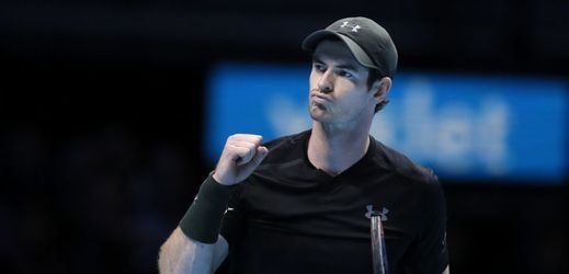 Světová tenisová jednička Andy Murray.