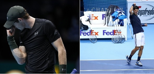 Andy Murray se s Novakem Djokovičem porvou o místo světové jedničky i o výhru na Masters