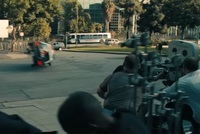 Natáčení s kaskadéry ve filmu Drive (2011).