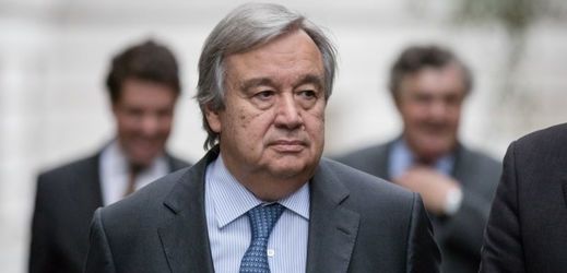 Nastupující generální tajemník OSN António Guterres.