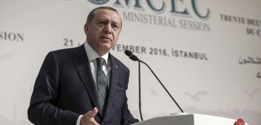 Turecký prezident Recep Tayyip Erdoğan. 