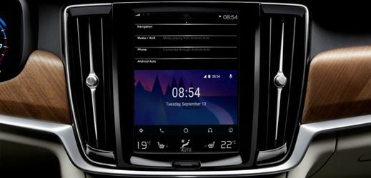 Modely Volvo řady 90 budou schopné provádět také dálkovou aktualizaci navigačního systému.