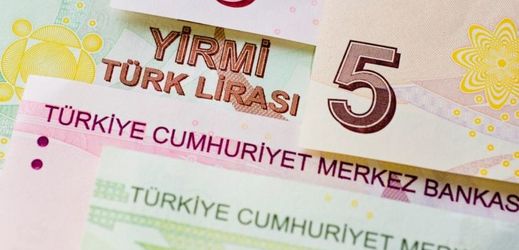 Turecká lira.