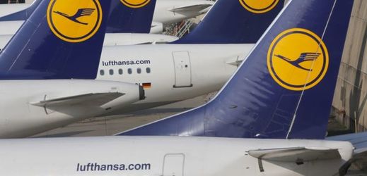 Letadla společnosti Lufthansa.
