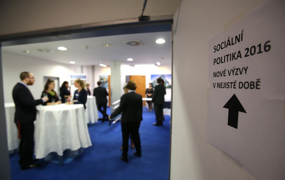 Ve čtvrtek 24. listopadu se konala v budově VŠE konference s názvem Sociální politika 2016 - Nové výzvy v nejisté době.