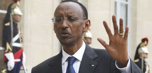 Rwandský prezident Paul Kagame.