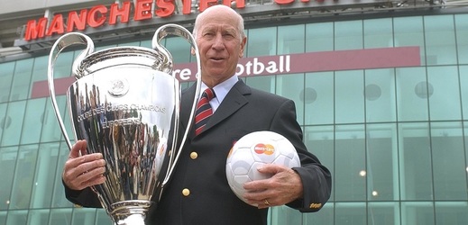 Bývalý slavný fotbalista sir Bobby Charlton.