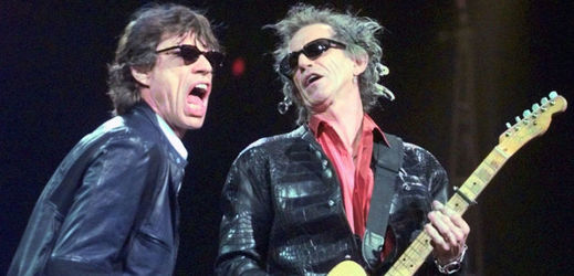 Členové Rolling Stones Mick Jagger (vlevo) a Keith Richards.