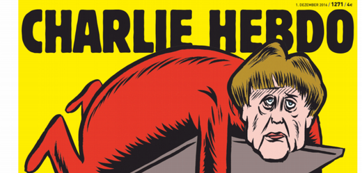 Německé vydání časopisu Charlie Hebdo.