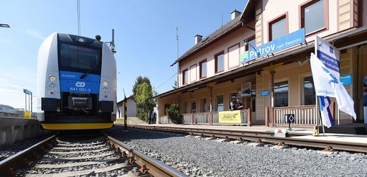 Vlaky ČD vyjedou na trať vedoucí z Kout nad Desnou. 