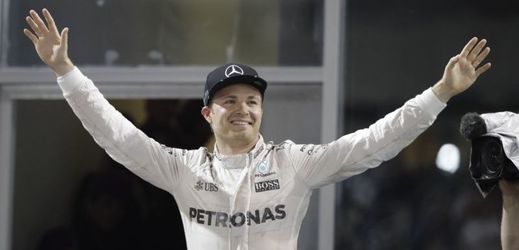 Mistr světa ve formuli 1 Nico Rosberg z Německa.