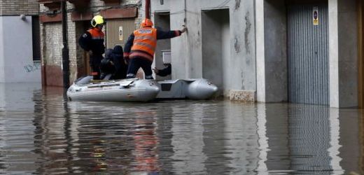 Záplavy ve Španělsku v roce 2015.
