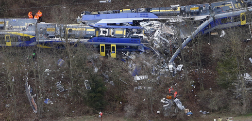 Nejhorší železniční neštěstí v Bavorsku za více než čtyřicet let.