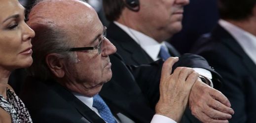 Bývalý předseda FIFA Sepp Blatter u Sportovní arbitráže CAS.