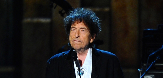 Umělec Bob Dylan. 
