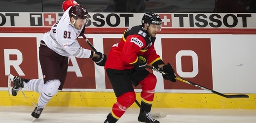 Hokejisté Sparty uhráli v Bernu remízu 1:1.