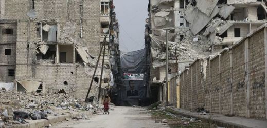 Syrské město Aleppo.