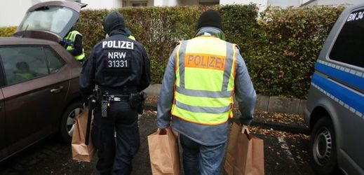 Německá policie zadržela dva mladíky podezřelé z plánování teroristického útoku (ilustrační foto).