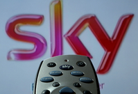 Logo provozovatele Sky.