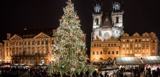 Vánoční trhy v Praze (ilustrační foto).