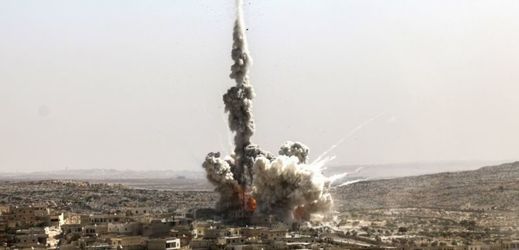 Výbuch v syrském Aleppu (ilustrační foto).
