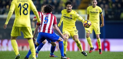 Fotbalisté Villarealu porazili Atlético Madrid.